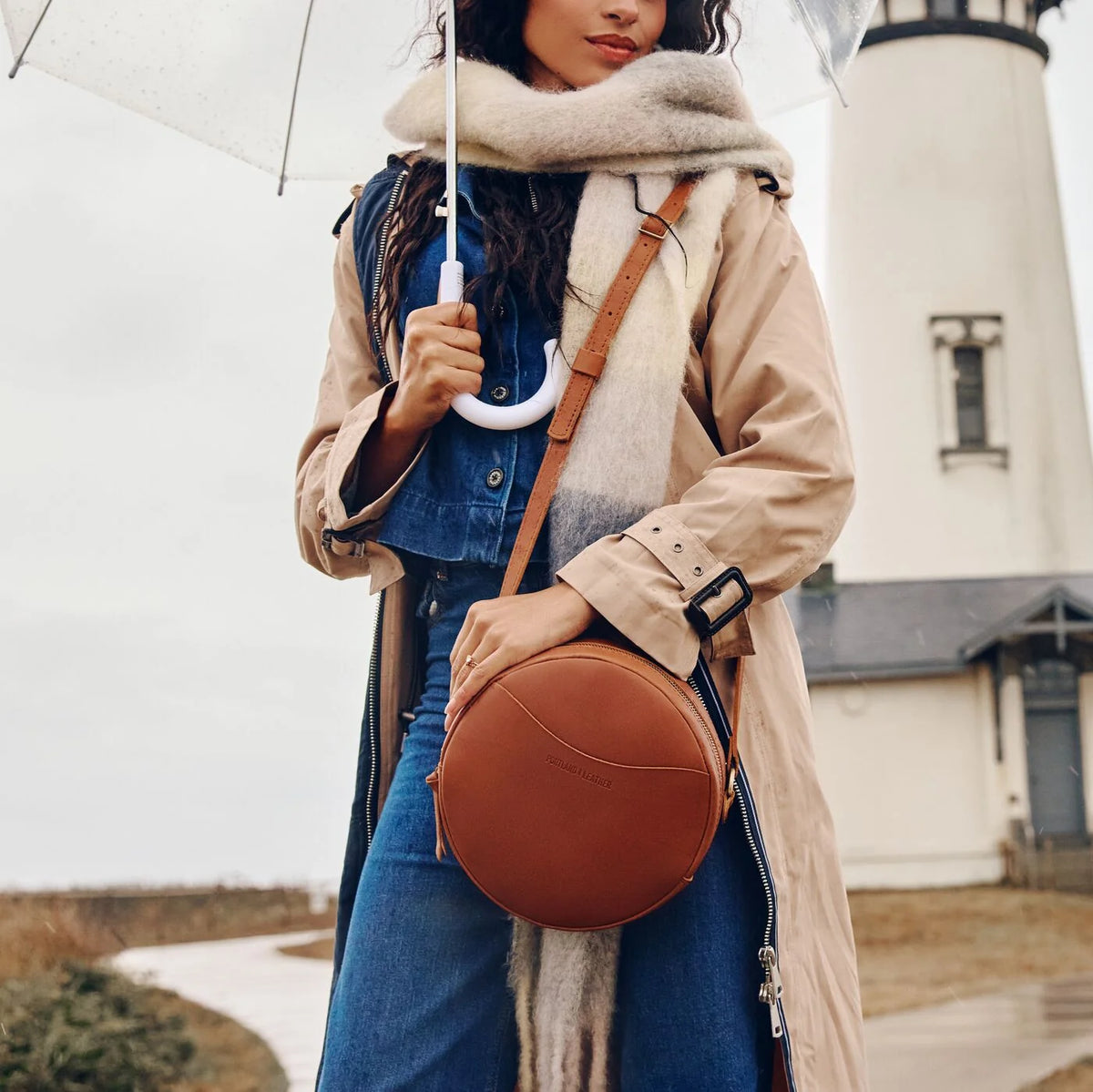 'Almost Perfect' Circle Crossbody